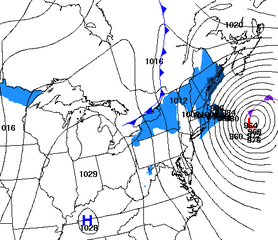 Meteorological ‘bomb' brewing