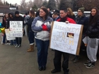 Church protested for canceling lesbian's funeral