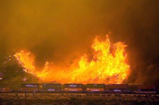 GALLERY: Massive wildfire scorches California