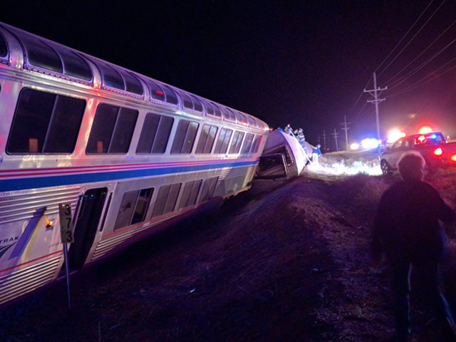Amtrak train derails in southwest Kansas