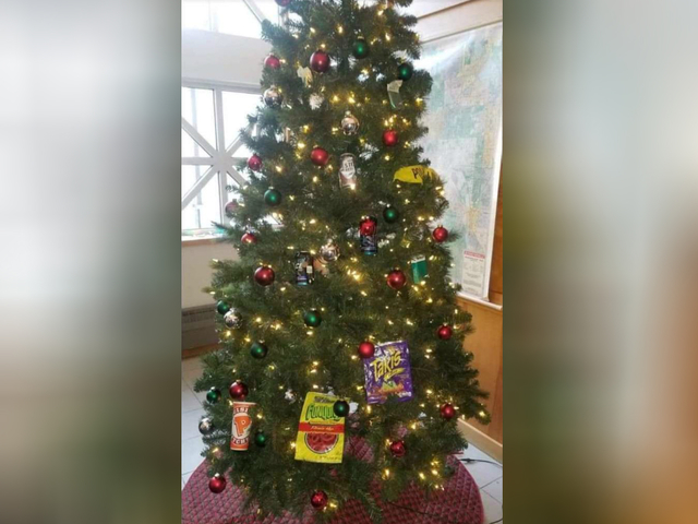 Two Minneapolis officers put on leave after decorating precinct with a racist Christmas tree